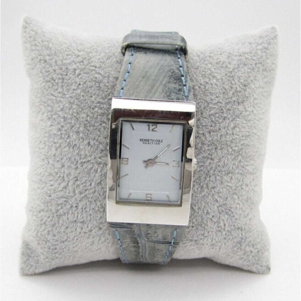 Women's Kenneth Cole Reaction Quartz WR Analog 23mm Dial Causal Watch (F461)